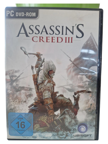 Assassins creed iii dvd - assassins, pc